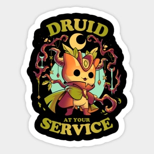 Druid's Call - cute gamer and geek Sticker